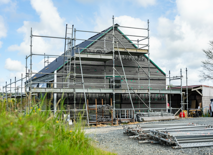 Build detail showing quality framing and finishing