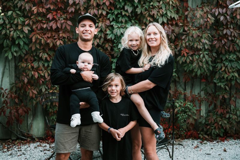 Reece and his family