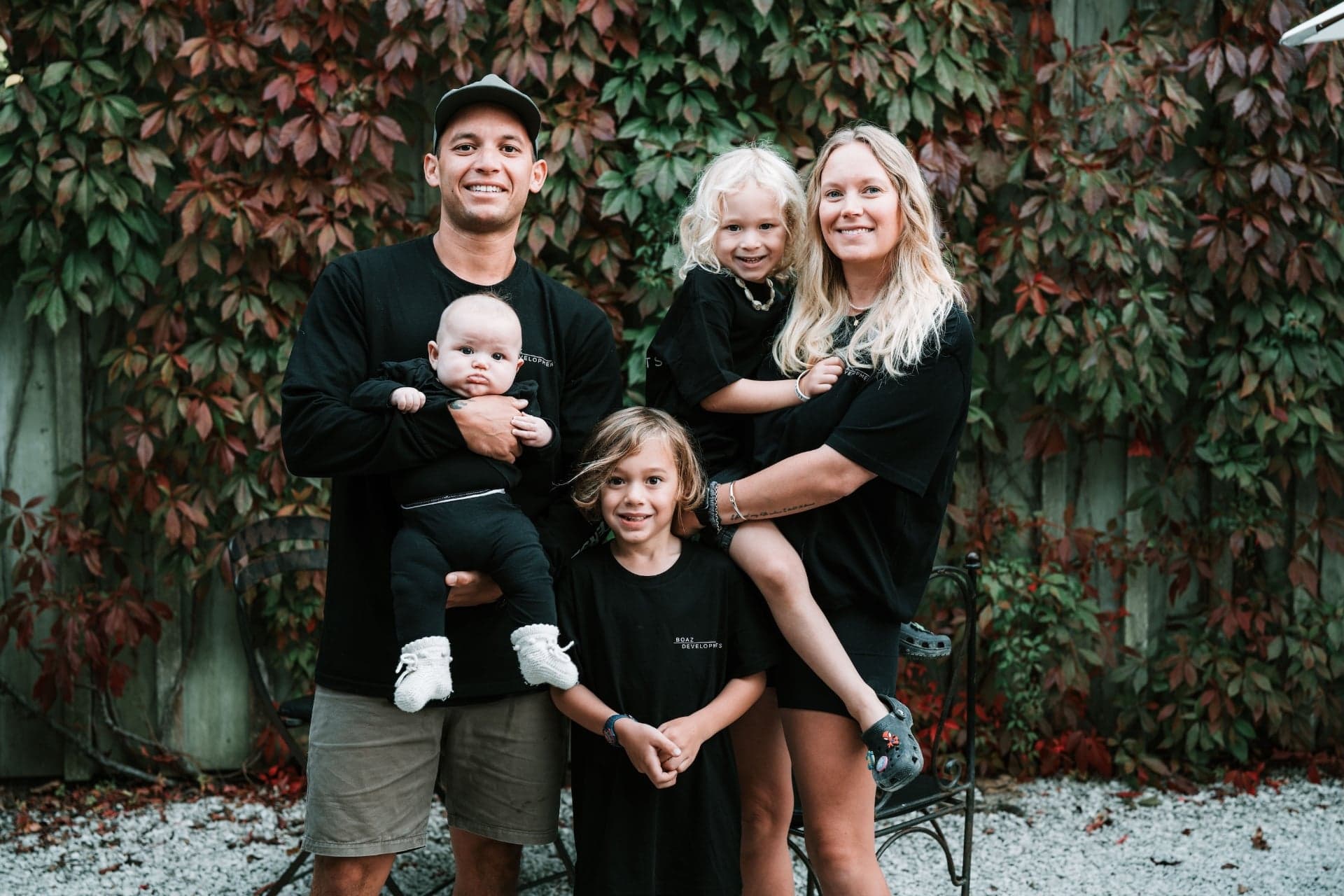 Reece and his family