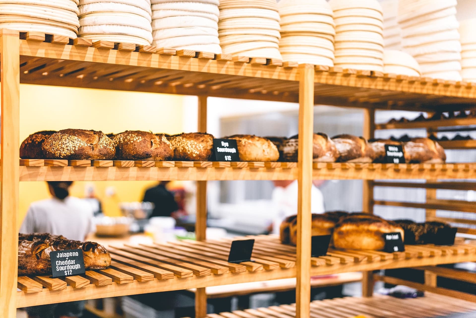 Bennetts Bakery interior fitout detail